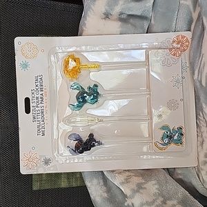 NWT. Lilo and Stitch Drink Stirrers
